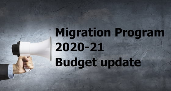 Migration Program 2020-21 Budget update